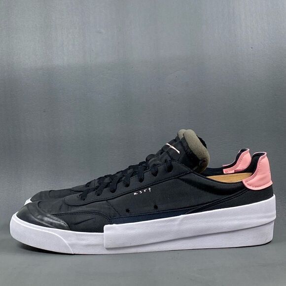 Nike Drop Type LX Black sneaker shoes mens size 12 - Picture 1 of 8
